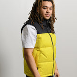 1996 Retro Nuptse Vest Lemon