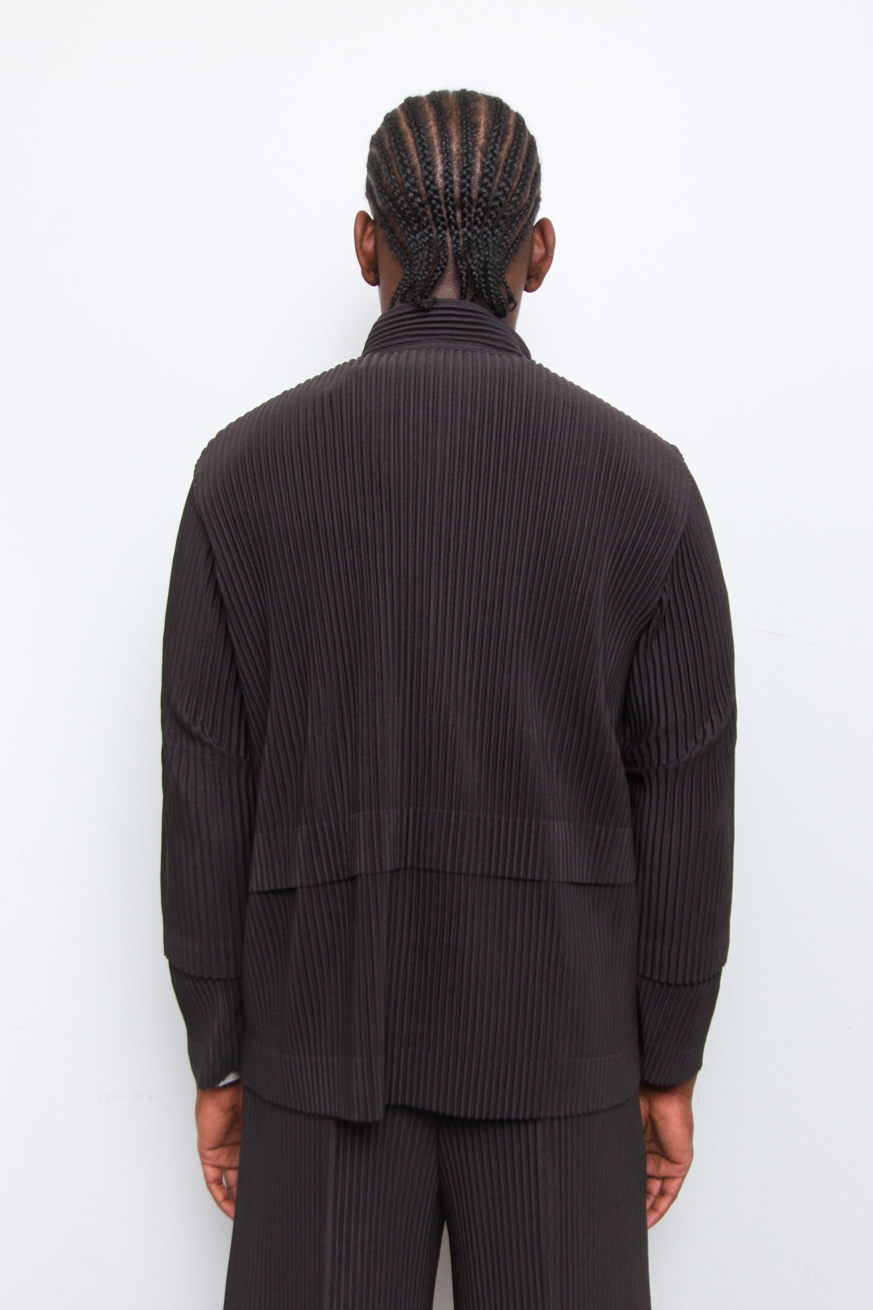 Cargo Pleated Jacket Coke Grey JC142-16