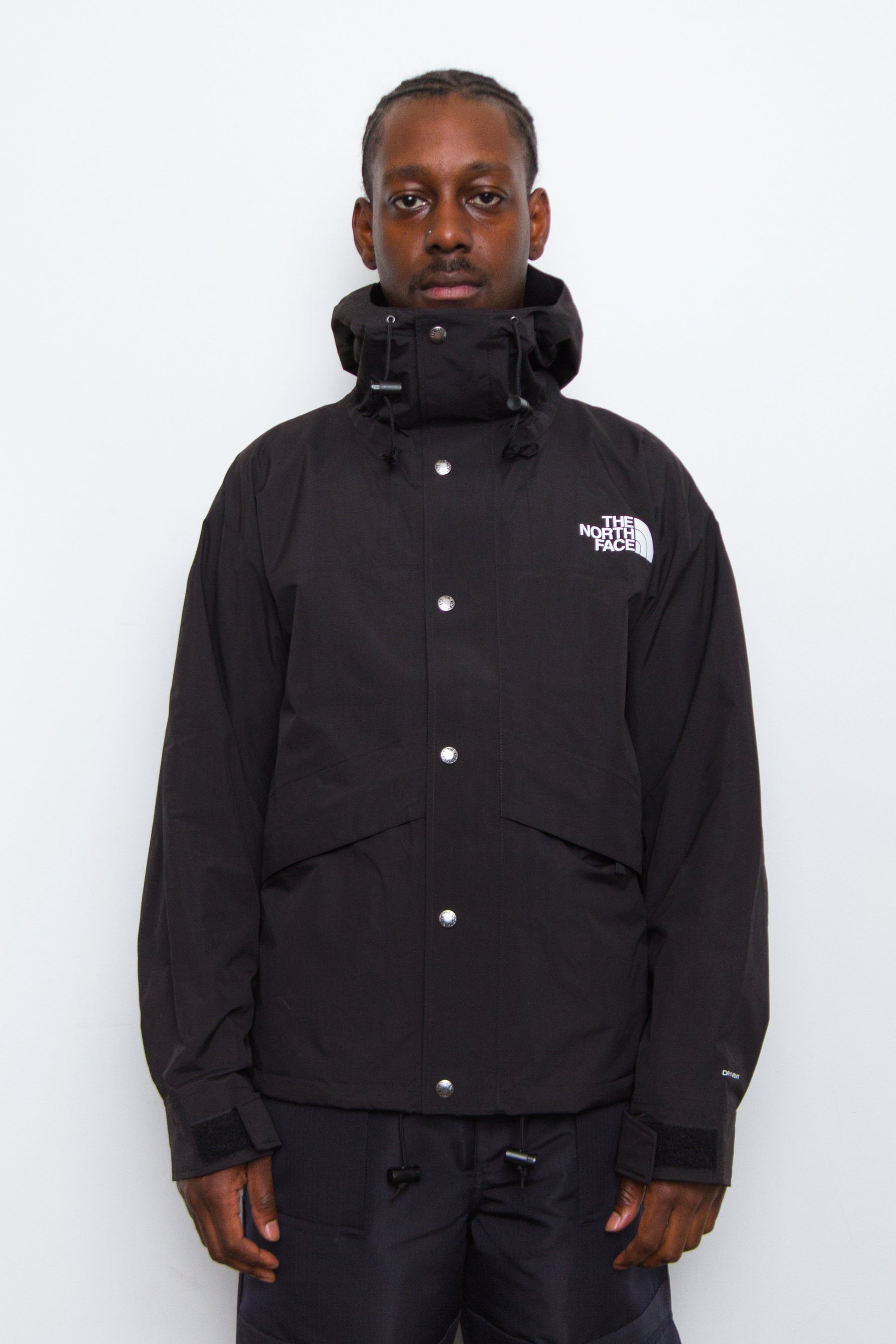 The north face mountain best sale jacket black