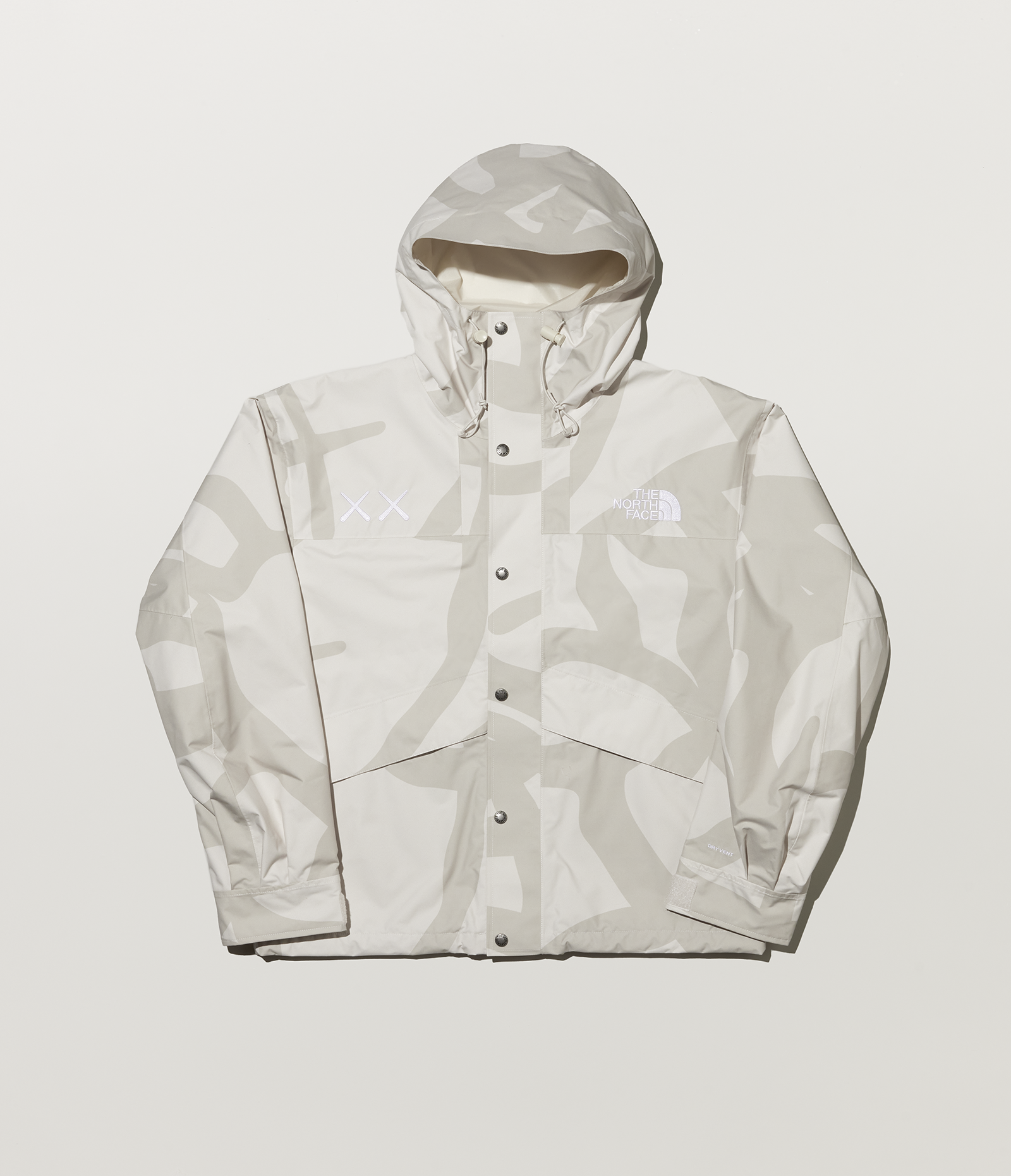 KAWS Retro 1986 Mountain Jacket Moonlight Ivory 7WLW8K3 (LAUNCH