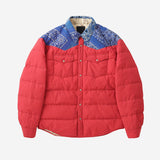 Men's Kerchief Down Jacket Red 0226905013016