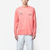 Men's Audio Archives WIP Long Sleeve T-Shirt Orange I036684
