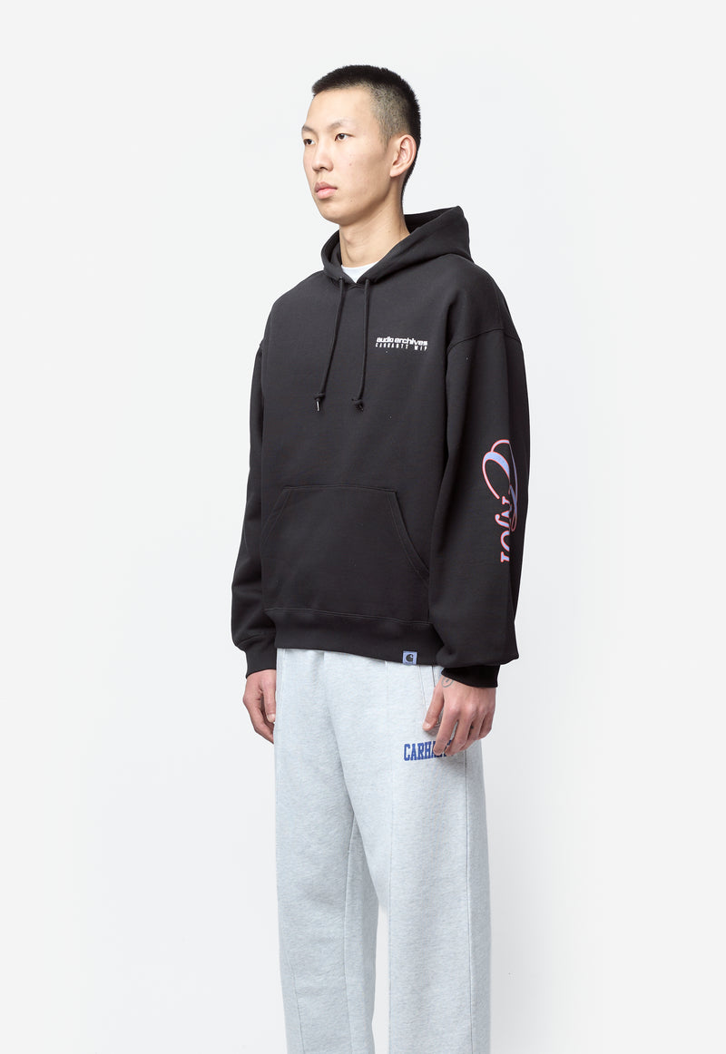 Men's Audio Archives WIP Hooded Sweatshirt Black I036683