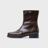 Camion Boot Olive Leather A3207CO