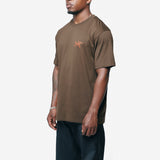 Kragg SL Cotton SS Tee Carob/Dynasty X000009534