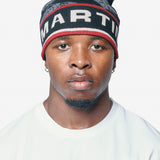 Reversible Beanie Grey/Red 1219YA09029