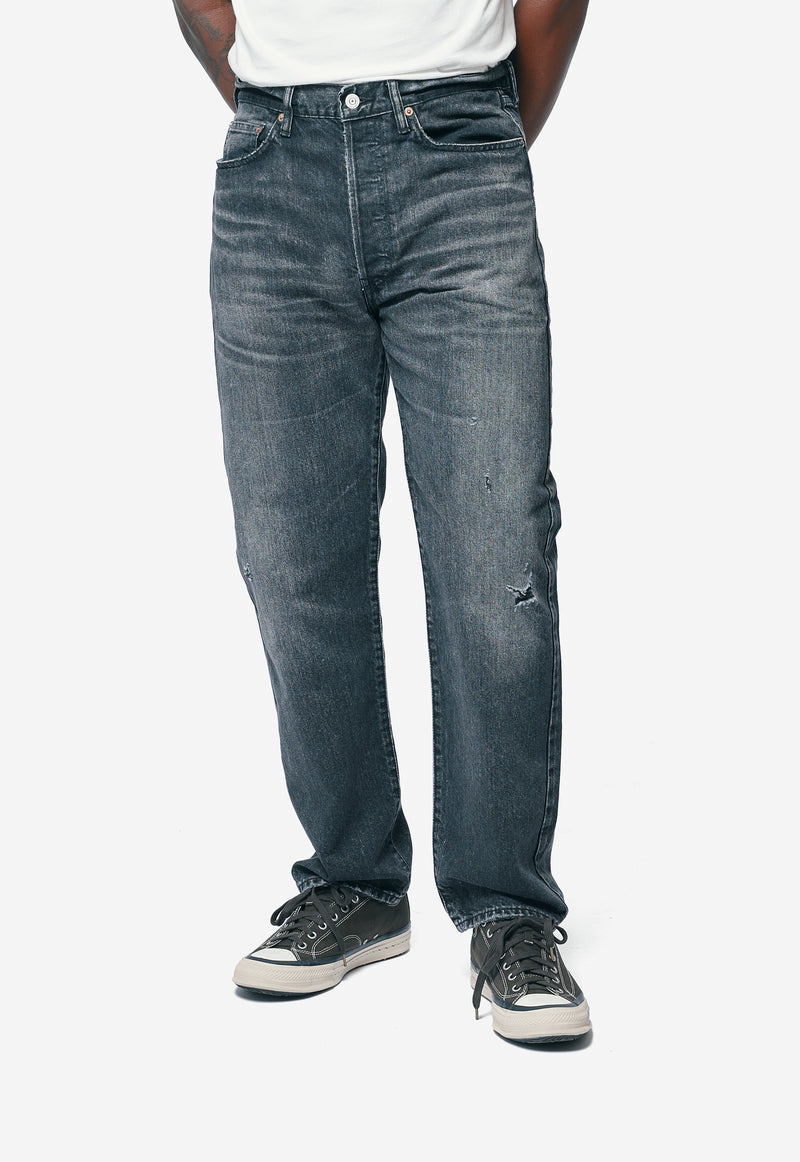 New Manual/Cotton Denim Product Processing W Name Stonewash Black WP-P912-100-1