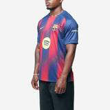 F.C. Barcelona 2025/26 Stadium Home Soccer Jersey Deep Royal Blue/Noble Red/Midwest Gold HJ4590-456