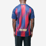 F.C. Barcelona 2025/26 Stadium Home Soccer Jersey Deep Royal Blue/Noble Red/Midwest Gold HJ4590-456