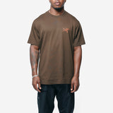 Kragg SL Cotton SS Tee Carob/Dynasty X000009534