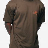 Kragg SL Cotton SS Tee Carob/Dynasty X000009534
