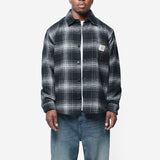 Brennan Shirt Jacket Black/Wax I035324-4