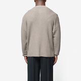 Rustic Knit Sweater Greige HP58-KC290-19