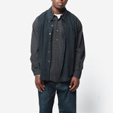 Double Borrowed Shirt Black Faux Lumberjack Check