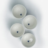 Theory And Practice Soba Cup Set Porcelain White/Blue I035848