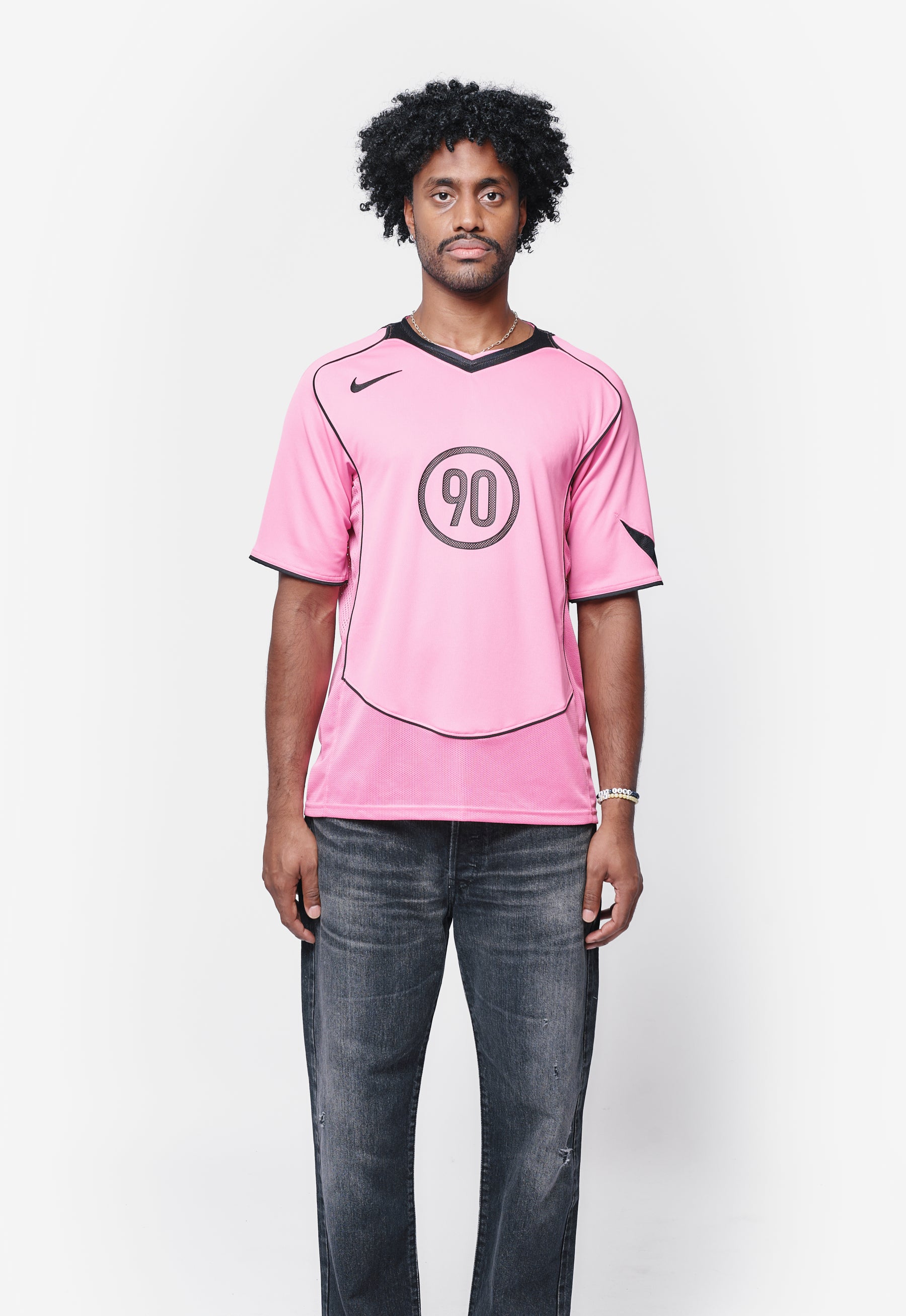 Total 90 Soccer Jersey Playful Pink/Black IM6309-675 – NOMAD