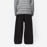 Extreme Wide Leg Tailored Trouser Black 853WP21001