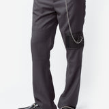 Bootcut Wallet Trouser Black-Purple 375WT16036