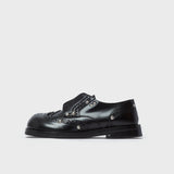 Leather Brogue Derby Black FN-MN-SHOE000316