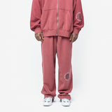 Nike x Martine Rose Sport Fleece Trousers TEAM CRIMSON/HTR/WHITE HM9033-613