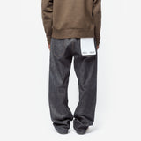 Social Sculpture 01 Wide Raw Indigo 0125205005001