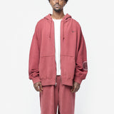 Nike x Martine Rose Full-zip Hoodie TEAM CRIMSON/HTR/WHITE HM9029-613