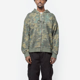 Hooded Benton Sweat Jacket Camo Combi/Green I035437