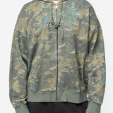 Hooded Benton Sweat Jacket Camo Combi/Green I035437
