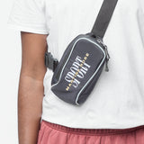 Nike x Martine Rose Cross-body Bag BLACK/PARTICLE GREY/INFINITE GOLD HV6891-010