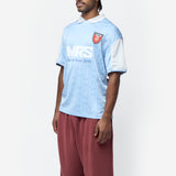 Nike x Martine Rose Sport Football Shirt PSYCHIC BLUE/WHITE HM9020-422