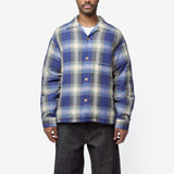 Keesey Check Down Jacket Blue 0125205013001