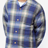Keesey Check Down Jacket Blue 0125205013001