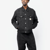 Everson Trucker Jacket Everson Print Black/Pallsander I036266