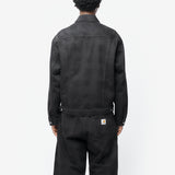 Everson Trucker Jacket Everson Print Black/Pallsander I036266