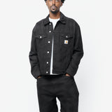 Everson Trucker Jacket Everson Print Black/Pallsander I036266