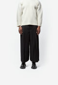 Monthly Colour December Pleated Pant Black HP58-JF124-15