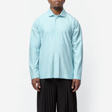 Stripe Jersey Shirt Blue HP58-JJ370-72