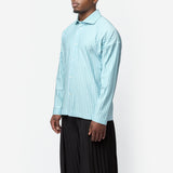 Stripe Jersey Shirt Blue HP58-JJ370-72