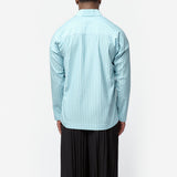 Stripe Jersey Shirt Blue HP58-JJ370-72