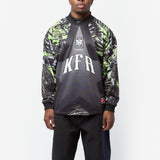 Korea Goalkeeper Soccer Jersey Black/Grey/Neon Yellow IO0786-010