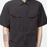 Field SS Shirt M Black X000009636