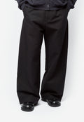 Satin Trousers Black TROU001090