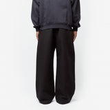 Satin Trousers Black TROU001090