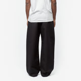 Satin Trousers Black TROU001090