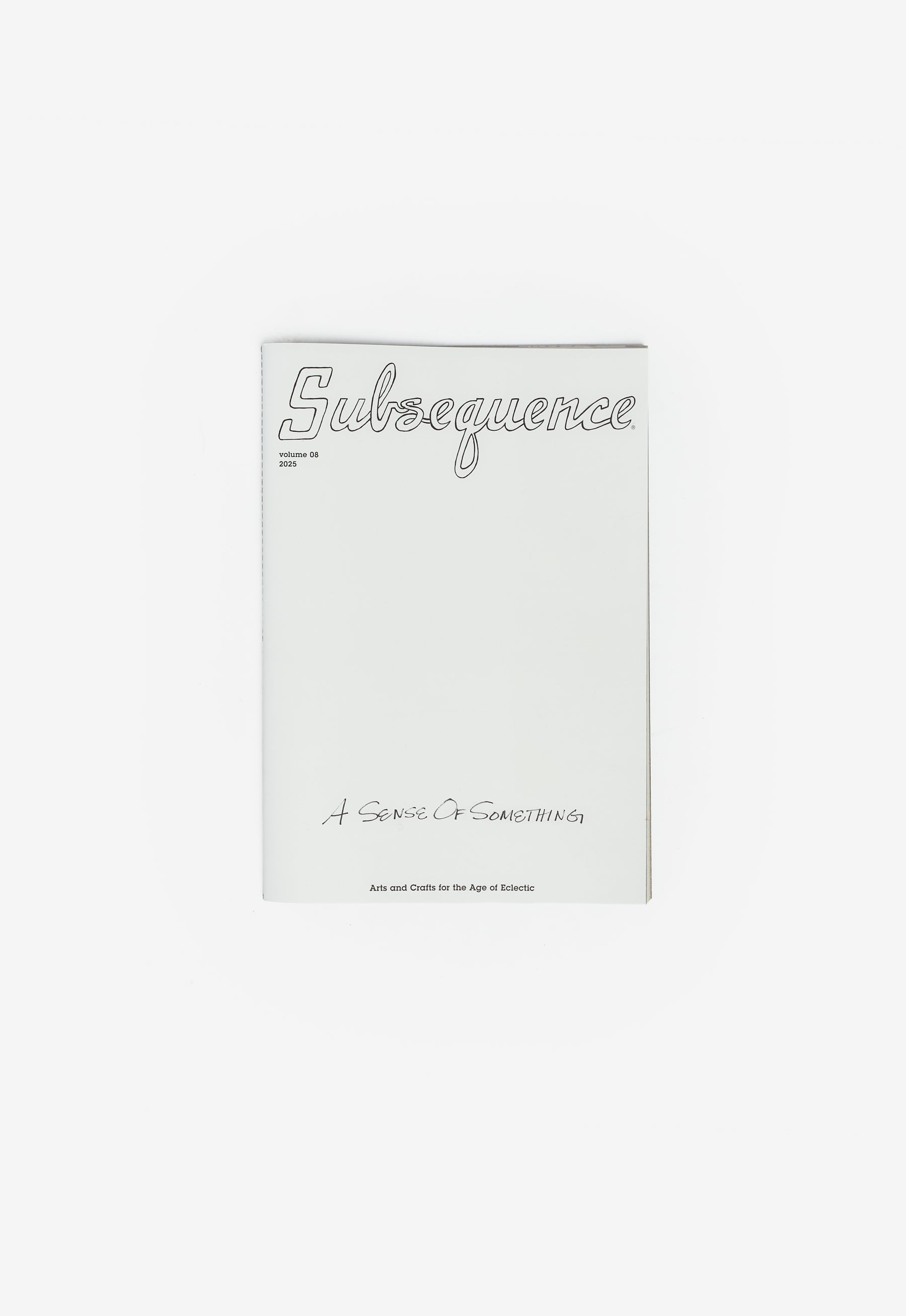 Subsequence Magazine Volume 08-2025 – NOMAD