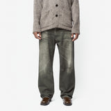 Third Cut Jeans Digital Black Aurora Print M2265TD