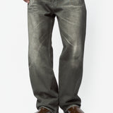 Third Cut Jeans Digital Black Aurora Print M2265TD