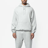 NOCTA CS Fleece Hoodie Dark Grey Heather/Matte Silver /Black HM5762-021