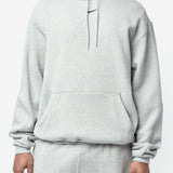 NOCTA CS Fleece Hoodie Dark Grey Heather/Matte Silver /Black HM5762-021