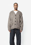 Cardigan Mole Grey Hairy Wool M2266CM